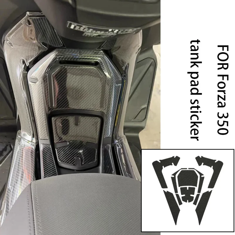 Motorcycle Tank Pad Protector Side Traction Decal For Honda NSS350 Forza350 350-2020 Gas Fuel