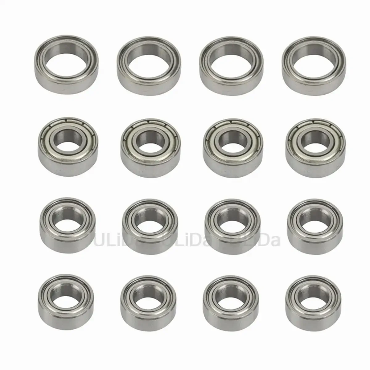 16Pcs Ball Bearing Set for 1/10 RC Car Tamiya TT02 TT-02 TT02D TT-02D Upgrade Parts Accessories