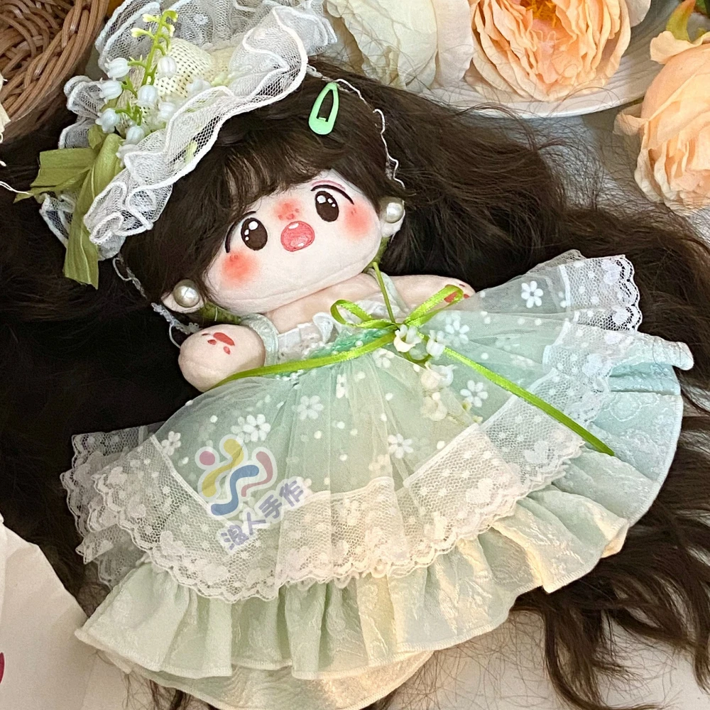 Lilyan series dresses, 20cm cotton doll clothes, complete set of doll clothes and dresses view 3