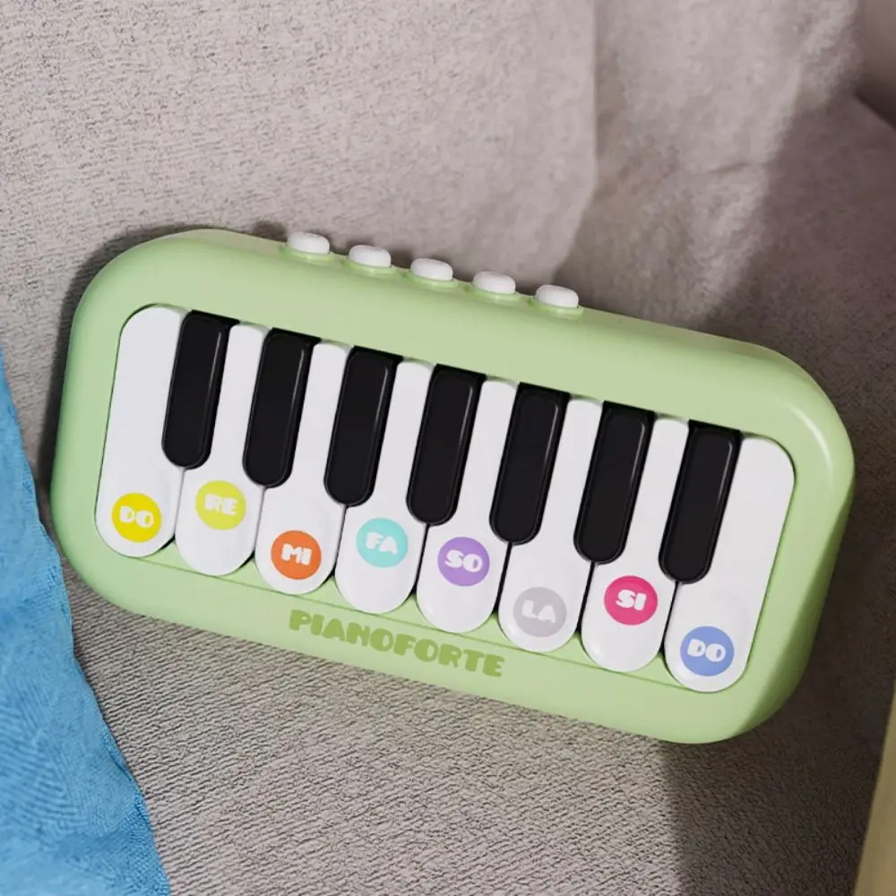 Mini tastiera elettrica per l'educazione precoce Apprendimento della musica Organo elettronico Pianoforte elettronico Giocattolo leggero con spartito musicale