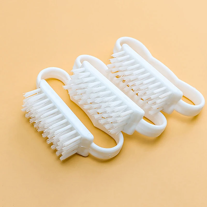 Horn Nail Brushes Nail Art Manicure Pedicure Soft Remove Dust Powder Cleaning Brush Tools Transparent Horn Brushes