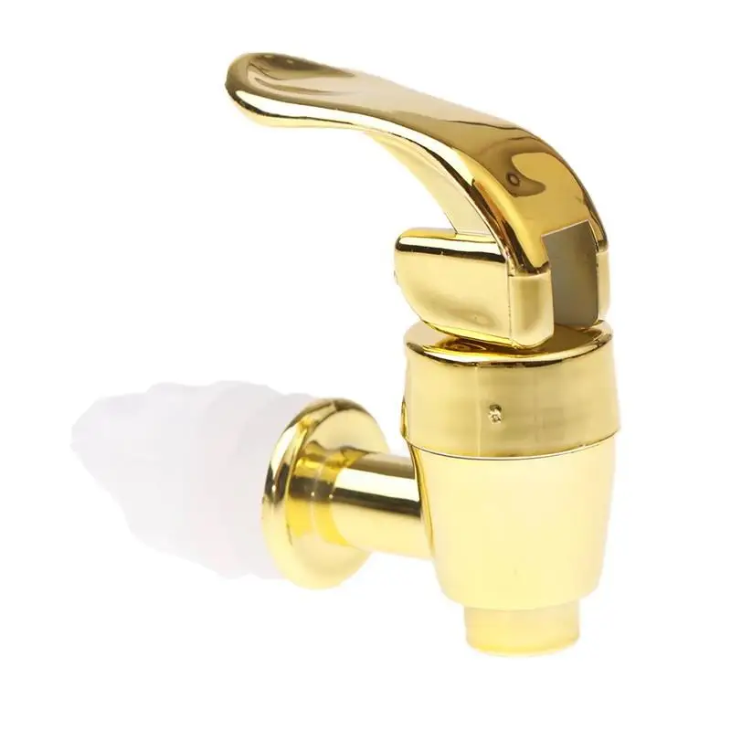 Food Grade Electroplated Plastic Beverage Faucet Cans Juice Dispenser Containers Bucket Tap Switch Valve For Home Bar Use