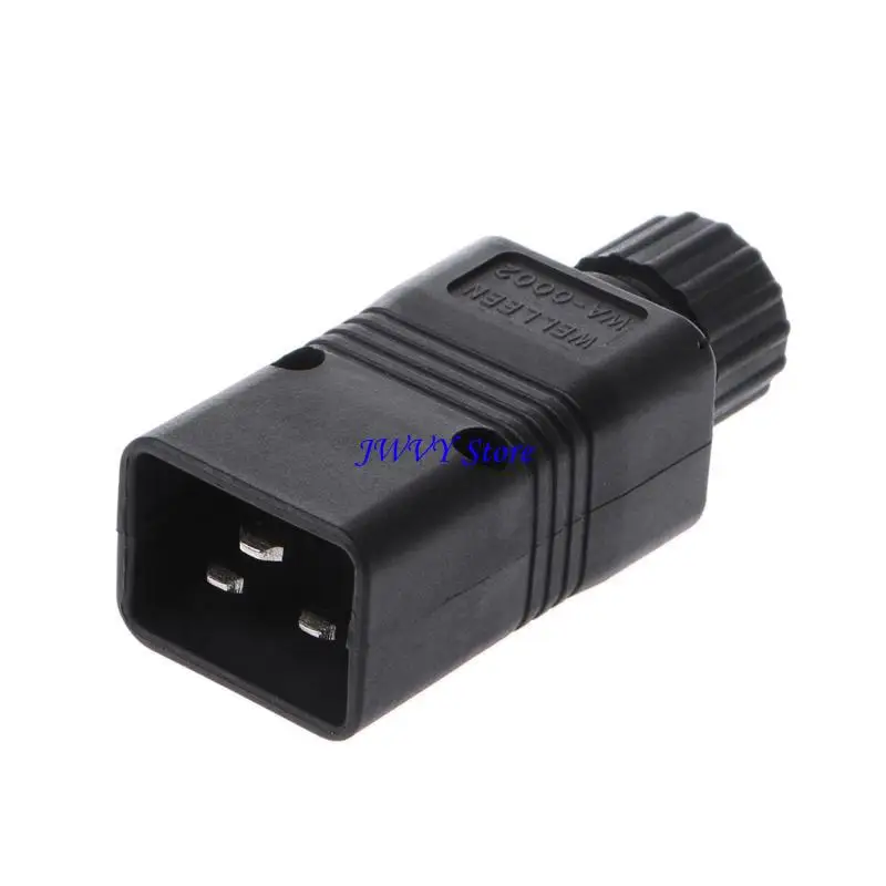 573A IEC 320 C20 Male Connector Power AC Power Plug Computer 16A 250V