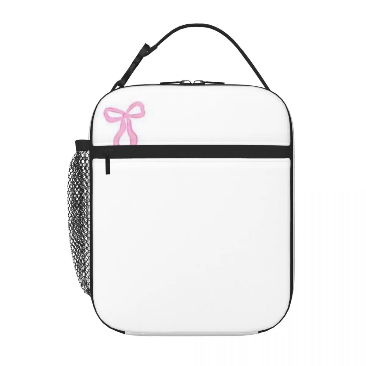 Bestselling Coquette Bow Abstract Student Lunch Bag Airport Travel Commuter Lunch Bag