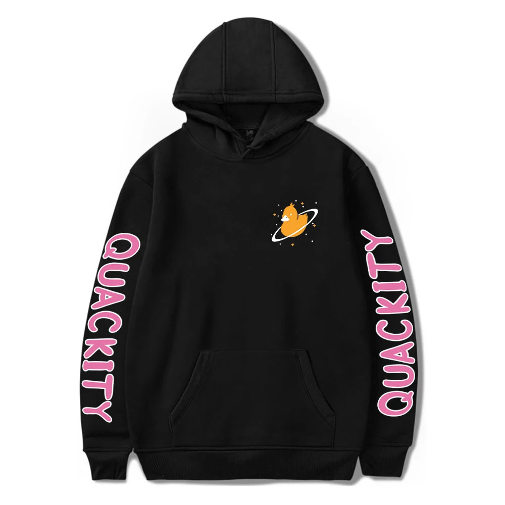 Sweat à capuche Quackity Merch pour hommes et femmes, sweat à capuche, vêtements Hip Hop, médication, GérHarajuku