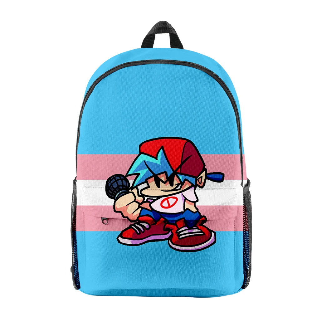 

Модные Молодежные школьные ранцы funkin для учеников, рюкзаки для ноутбука, водонепроницаемые дорожные сумки из ткани Оксфорд с 3D принтом для мальчиков и девочек