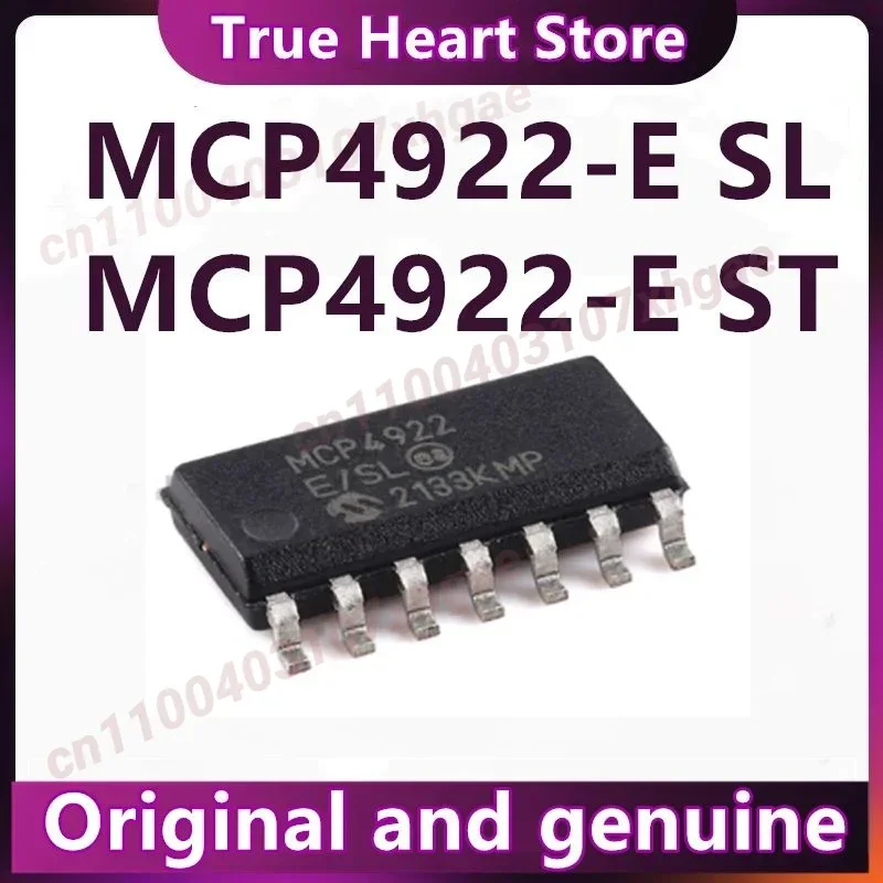 5PCS/LOT MCP4922 MCP4922-E/ST MCP4922-E/SL SOP14 100% New Original in stock