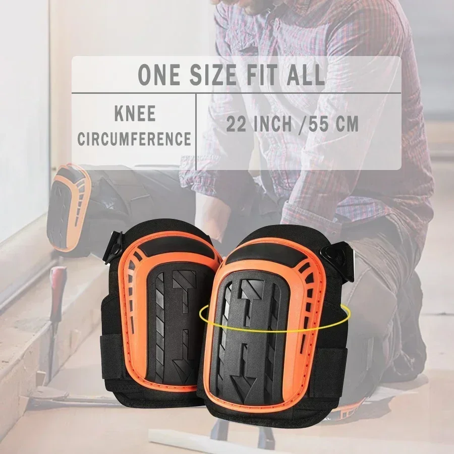 

1 пара прочных наколенников промышленного класса для работы на коленях, леса на открытом воздухе, износостойкие и амортизирующие