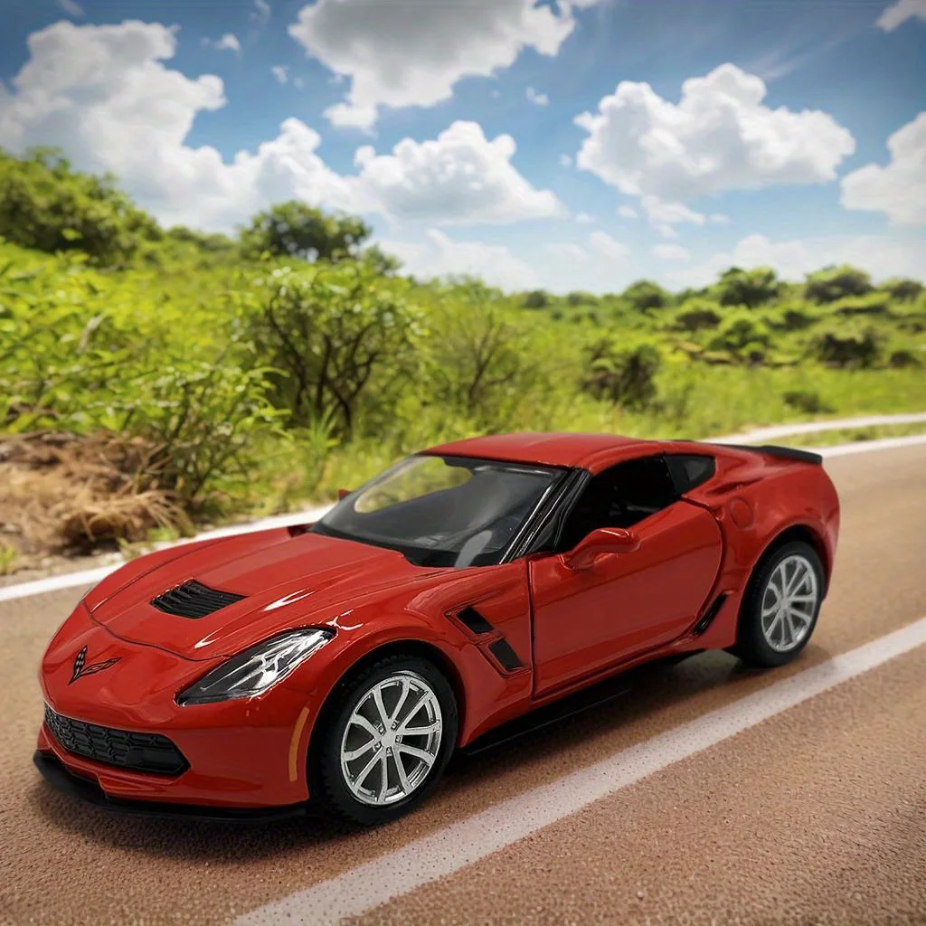 

Chevrolet series car model alloy body Classic red black Children's Christmas Halloween Black Friday gift first choice