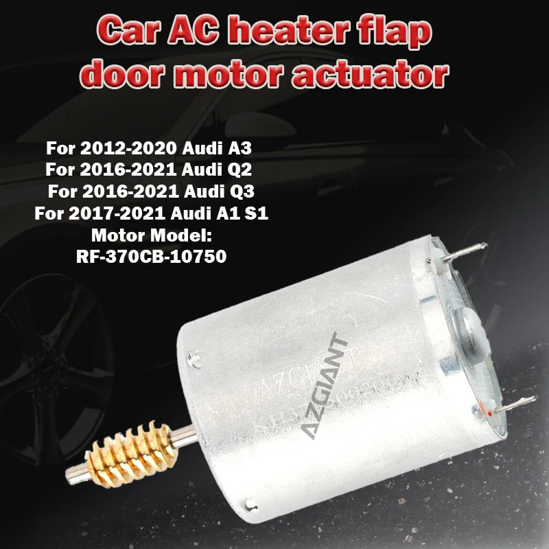 

RF-370CB-10750 Для Audi A3 Q2 Q3 A1 S1 Автомобильный привод с откидной дверью обогревателя переменного тока, аксессуары для автоматического управления кондиционером 2QD907511B/C/F