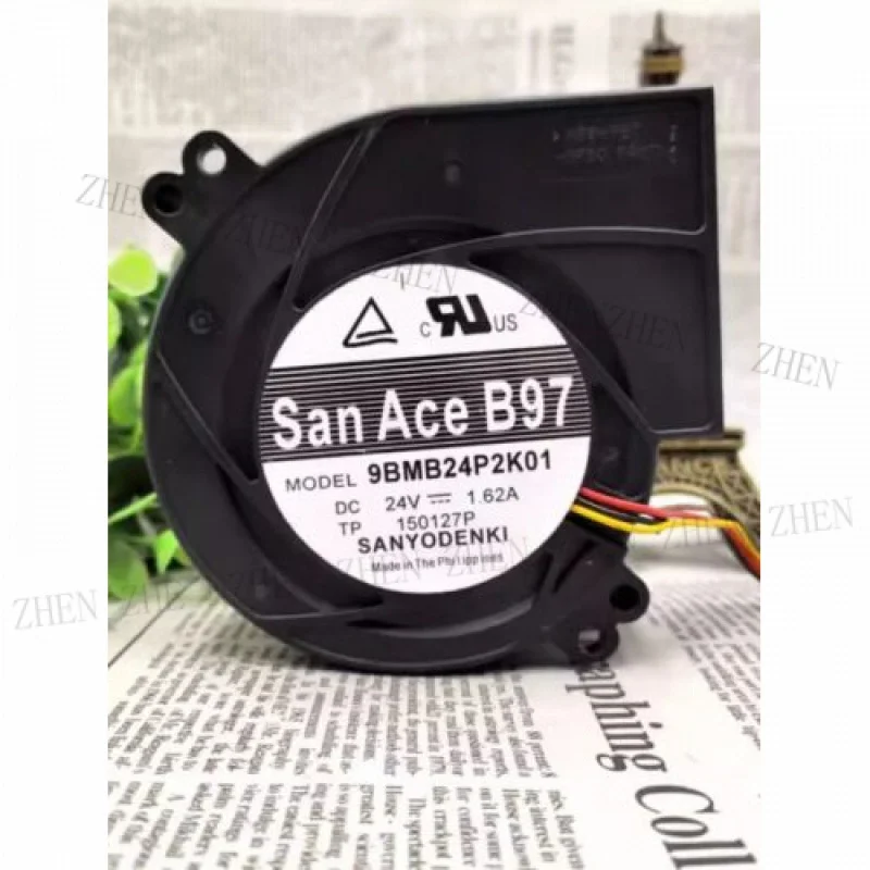 

Y ДЛЯ SANYO 9BMB24P2K01 DC24V 1.62A 9733 4-проводной турбовентилятор охлаждения