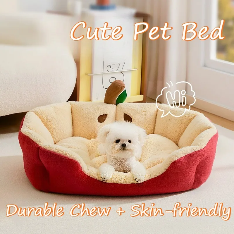 

Мягкая и теплая лежанка-диван для собак, кошек, кроликов, лис, других домашних животных: утолщенная, удобная, прочная, пушистая, просторная, машинная стирка, устойчивая к укусам.