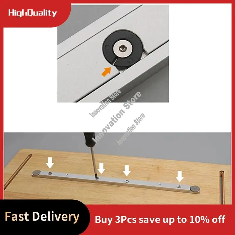 300Mm Woodworking Aluminum Alloy Miter Rail T-Track T-Slot Table Saw Router Miter Gauge Rod DIY Tool Easy Install Easy To Use-VV