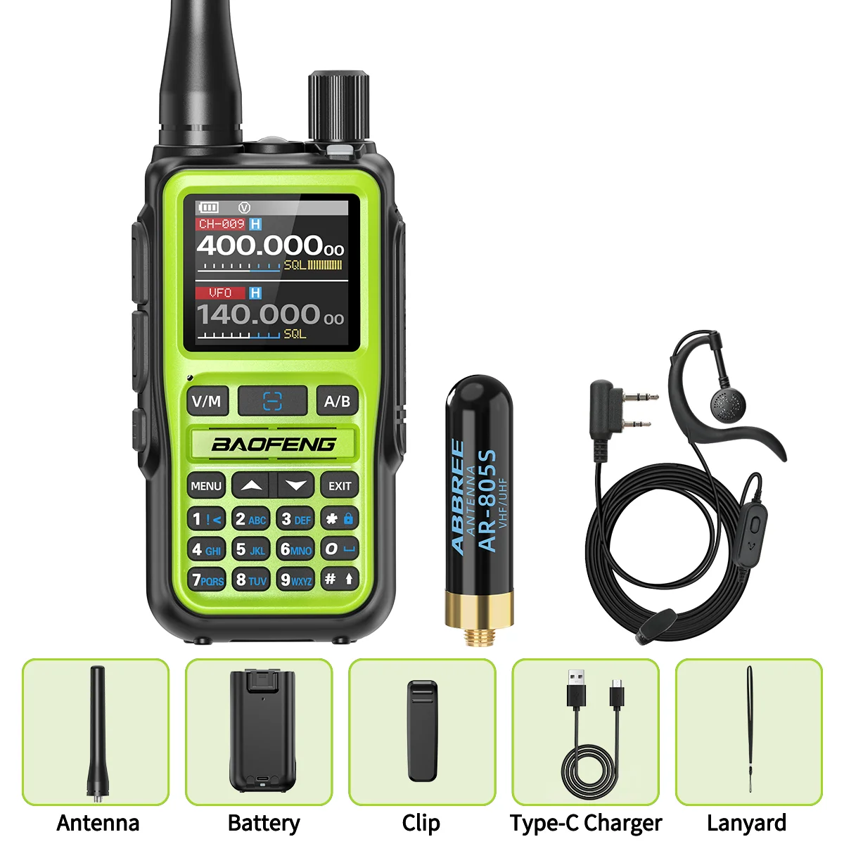 Baofeng UV 5R ミニトランシーバー Bluetooth プログラミング周波数