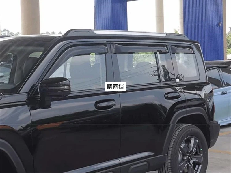 Car Styling Accessories For Great Wall GWM Haval Raptor B26 2023 + Window Visor Deflector Shade Sun Rain Guard Air Awning Cover