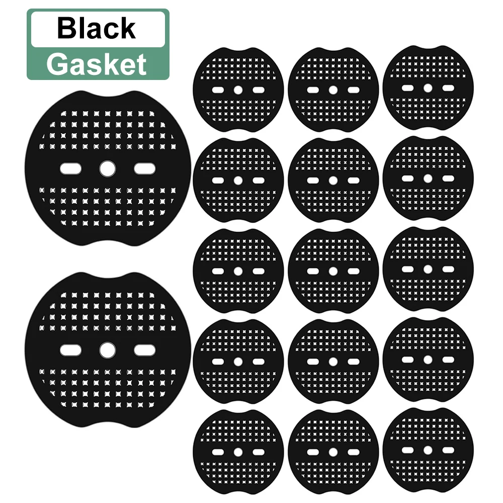 20/100Pcs Landscape Staple Gaskets Plastic Buffer Washer Garden Stakes Pegs Anchoring Landscaping Ground Garden Lawn Fixed Nails