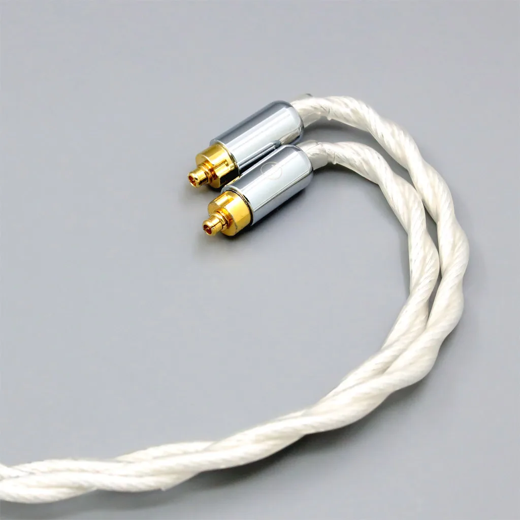 For Dunu dn-2002 4 core Graphene 7N OCC Silver Plated Type2 Earphone Cable LN008120