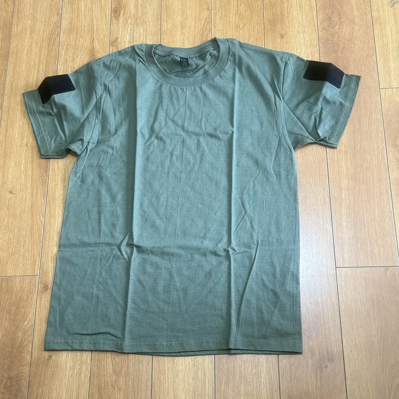 

Outdoor NSWDG Military Fans Outdoor Short Sleeved T-shirt Cotton Seal Team 6 T-shirt DEVGRU Short Sleeved Velcro