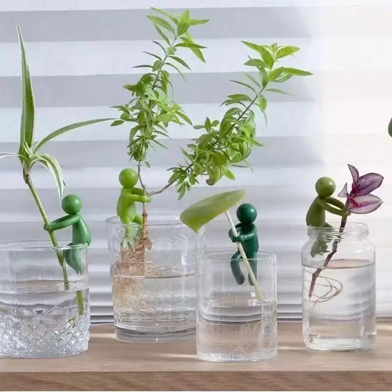 

Hydroponic Plant Growth Holder Green Plant Dimensional Tie Bundle