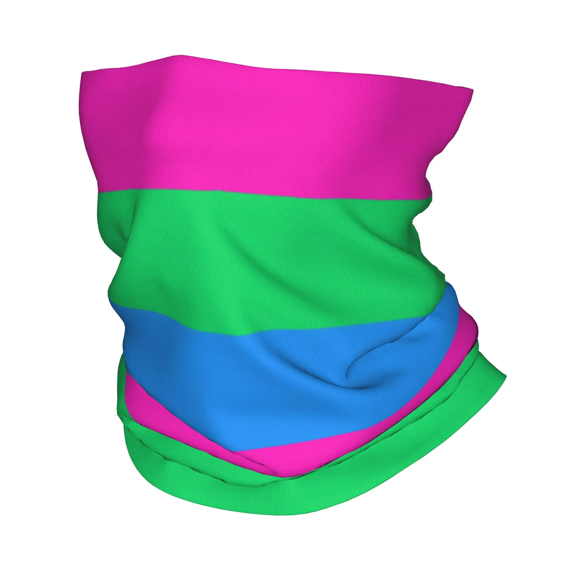 

Polysexual Lgbt Bandana Neck Cover Printed Yaoi Boy Love Mask Scarf Multifunctional Headband Running Unisex Adult Winter