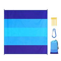 Waterproof Beach Mat Extra Large Outdoor Camping Mat Blanket Sandproof Folding Sand Free Pocket Mattress Lightweight Picnic Mats