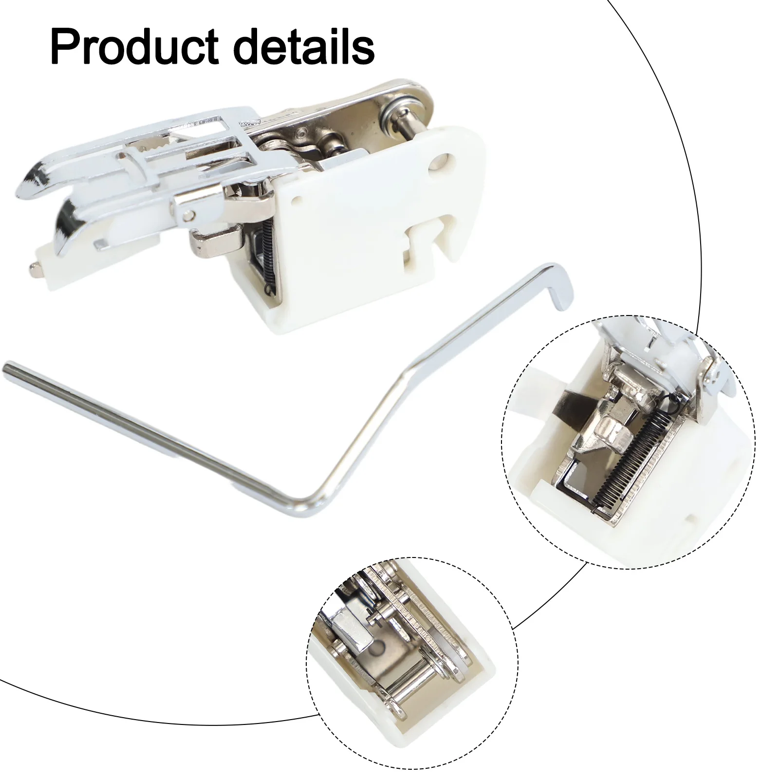 Low Shank Even Feed Presser Foot Enhance Your Sewing Projects' by Using the Right Tools for Difficult Materials