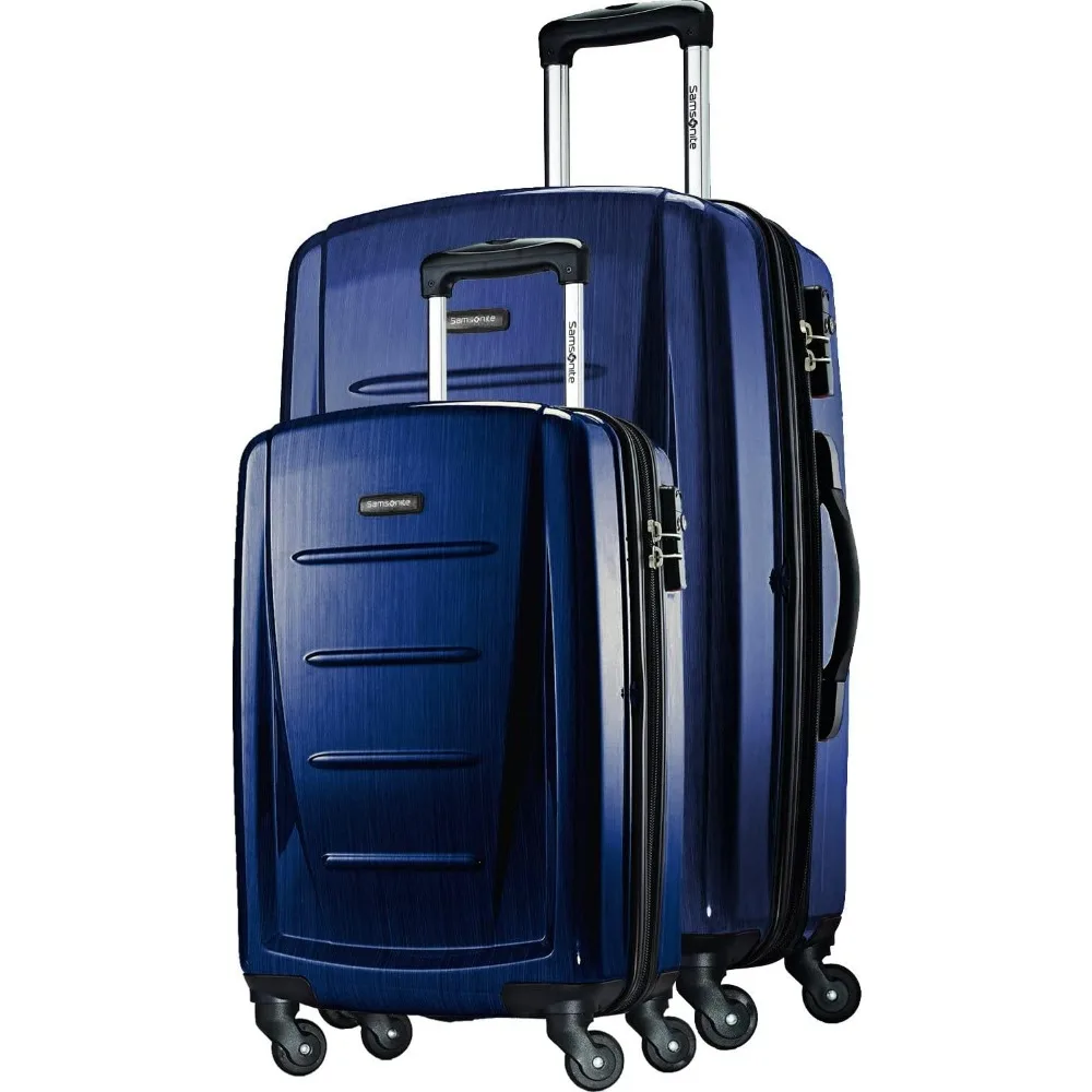 

Hardside Expandable Luggage with Spinner Wheels, 10 Oversized Zipper and Interior Divider with Organization Pockets