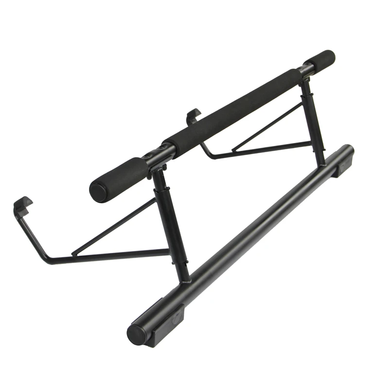 

No Drilling Horizontal Bar Handle Gym Home Chin-up Equipments Indoor Body Workout Bar Portable Fitness Pull Up Device For Door