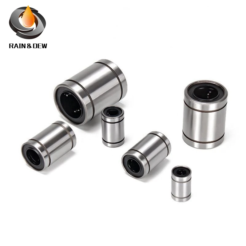 

Linear Ball Bearing LM4UU LM6UU LM8UU LM10UU LM6LUU LM12LUU LM20LUU 4/10PCS Bearings Linear Bushing For 3D Printer