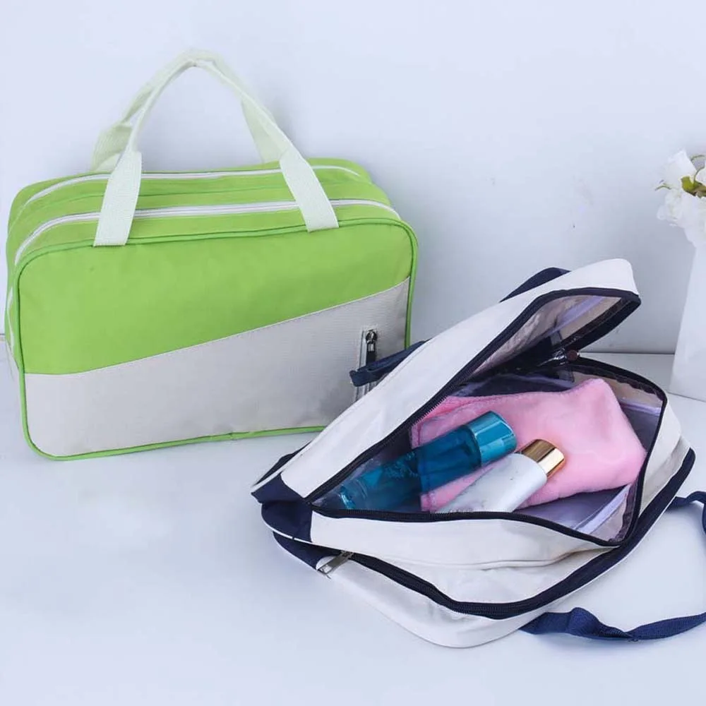 

PVC Oxford Cloth Travel Bag Anti-splash Water Foldable Large Capacity Fitness Bag Polyester Multi Layered
