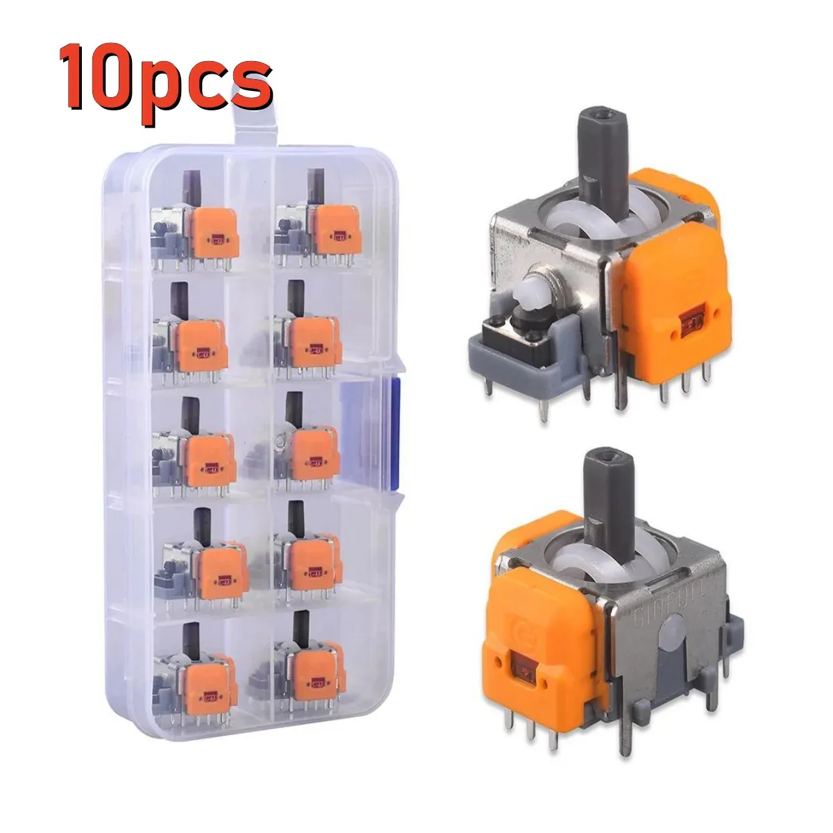 10pcs Hall Electromagnetic Joysticks High Precision Hall Electromagnetic Joysticks For PS5