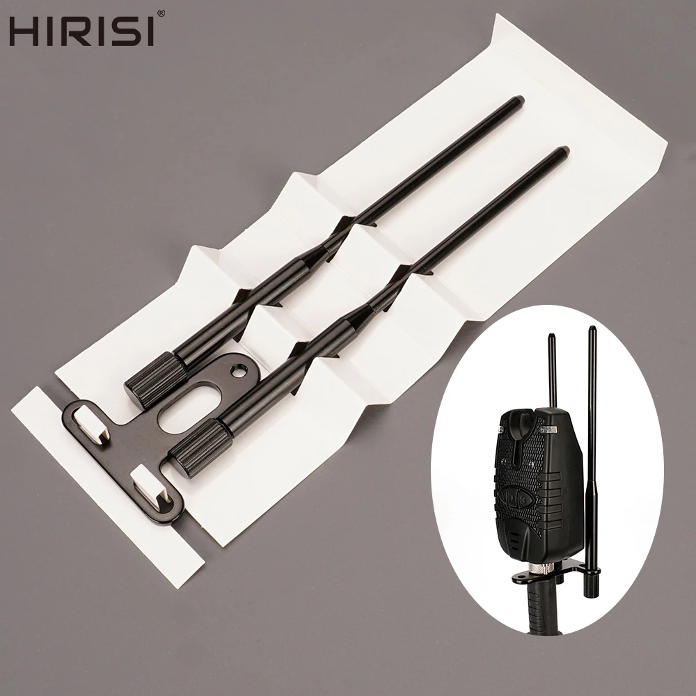 Hirisi – barres d'accroc de pêche à la carpe, oreilles en alliage d'aluminium pour alarmes de morsure, coupe-vent, Anti-chute, matériel de pêche SN5