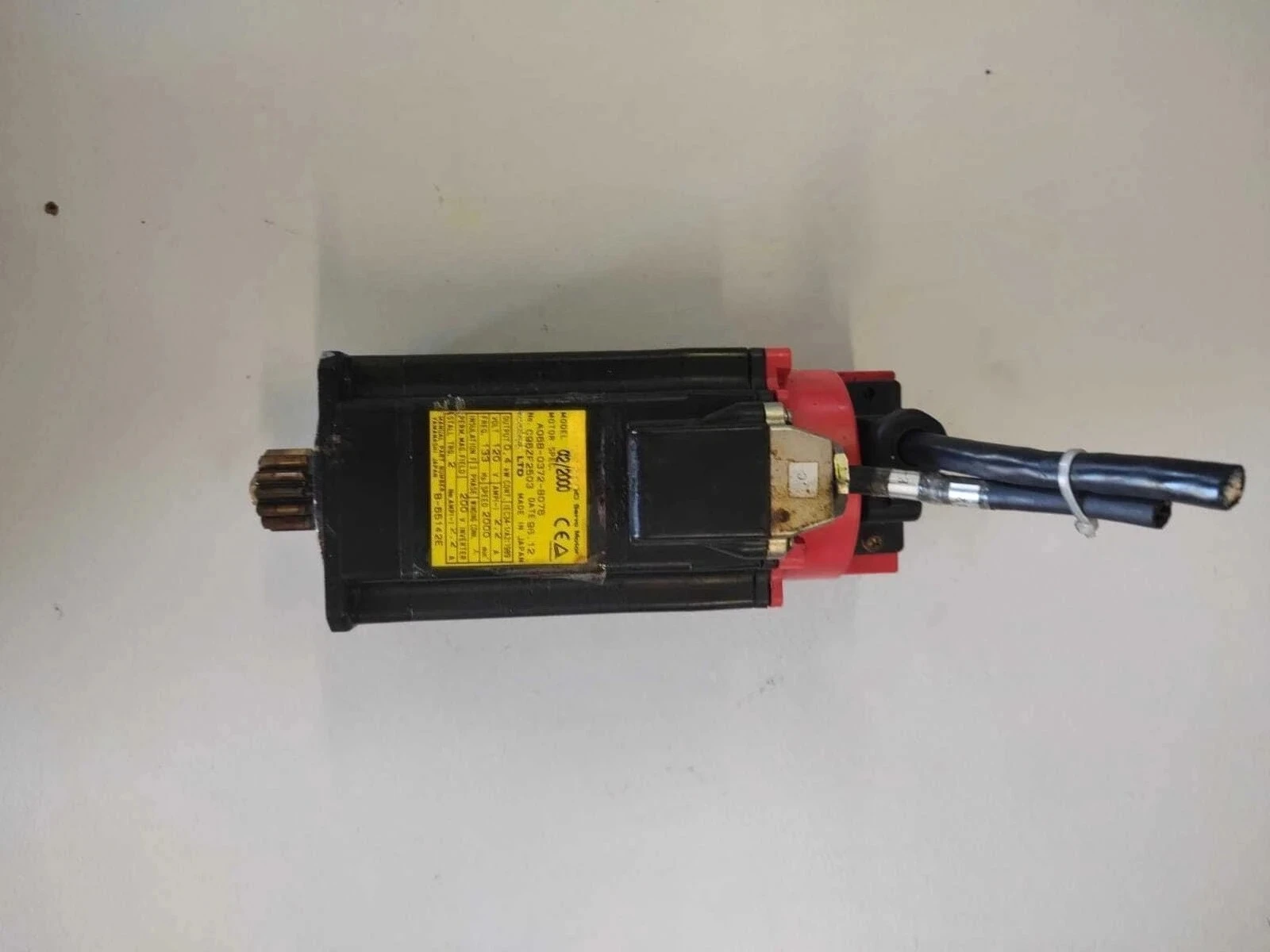 

Б/у A06B-0372-B076 для серводвигателя Fanuc A06B-0372-B076