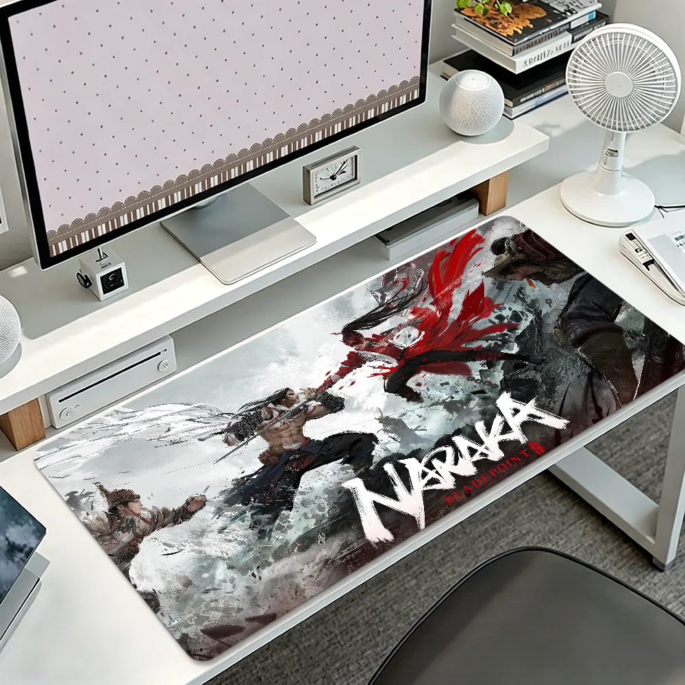 Game N-Naraka Bladepoint Mouse Pad Non-slip Thickened MousePad Student Cushion Large Writing Gaming Lockedge Office