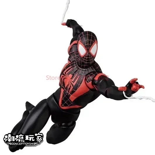 Ct Toys Spiderman 092 Figure 2099 Spider Man Across The Spider-Verse Miles Morales Shf Action Figure Figurine Toys Gifts