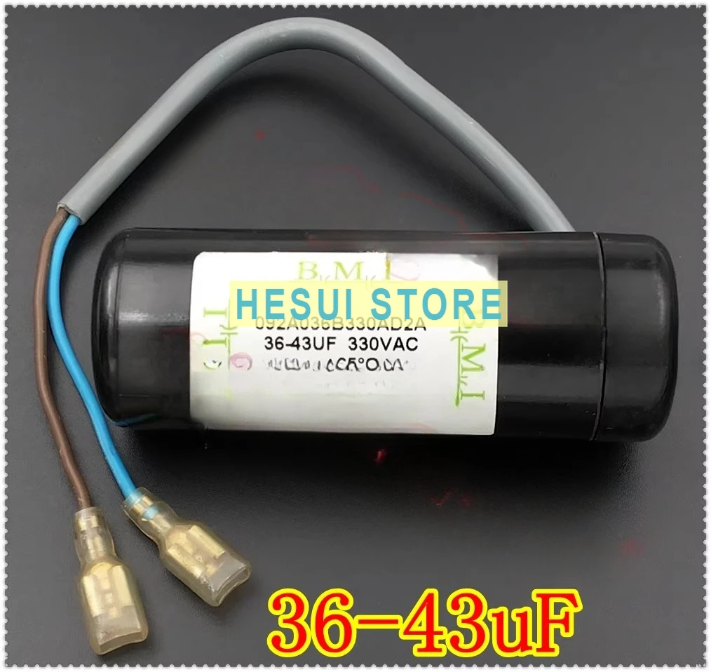 36-43uF 330VAC BMI 092A036B330AD2A Compressor Start Capacitor