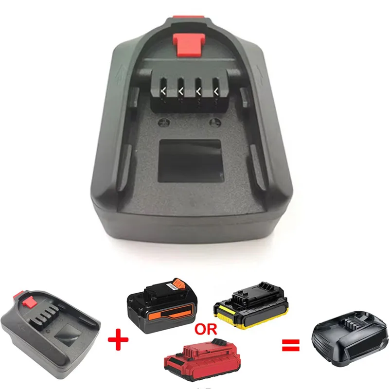 Adapter For Black Decker/Porter-Cable/Stanley 18V 20V Li-ion Battery Convert To for Bosch 18V PBA Li-ion Battery Power Tools