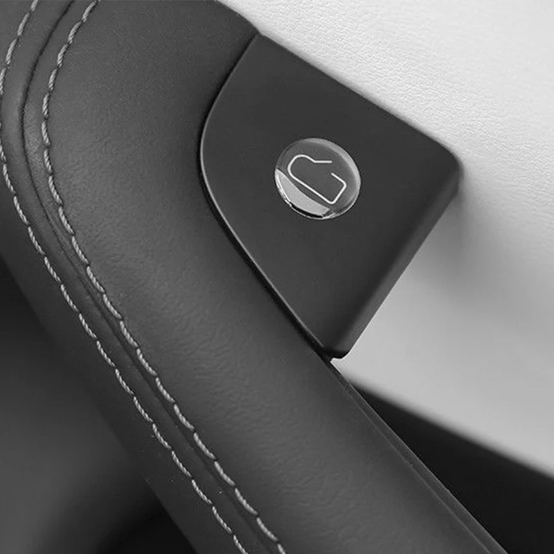 For Tesla Model Y Juniper 2025 Open Door Button Stickers Model 3 Highland/X/S Steering Wheel Sticker Screen Protector Accessory