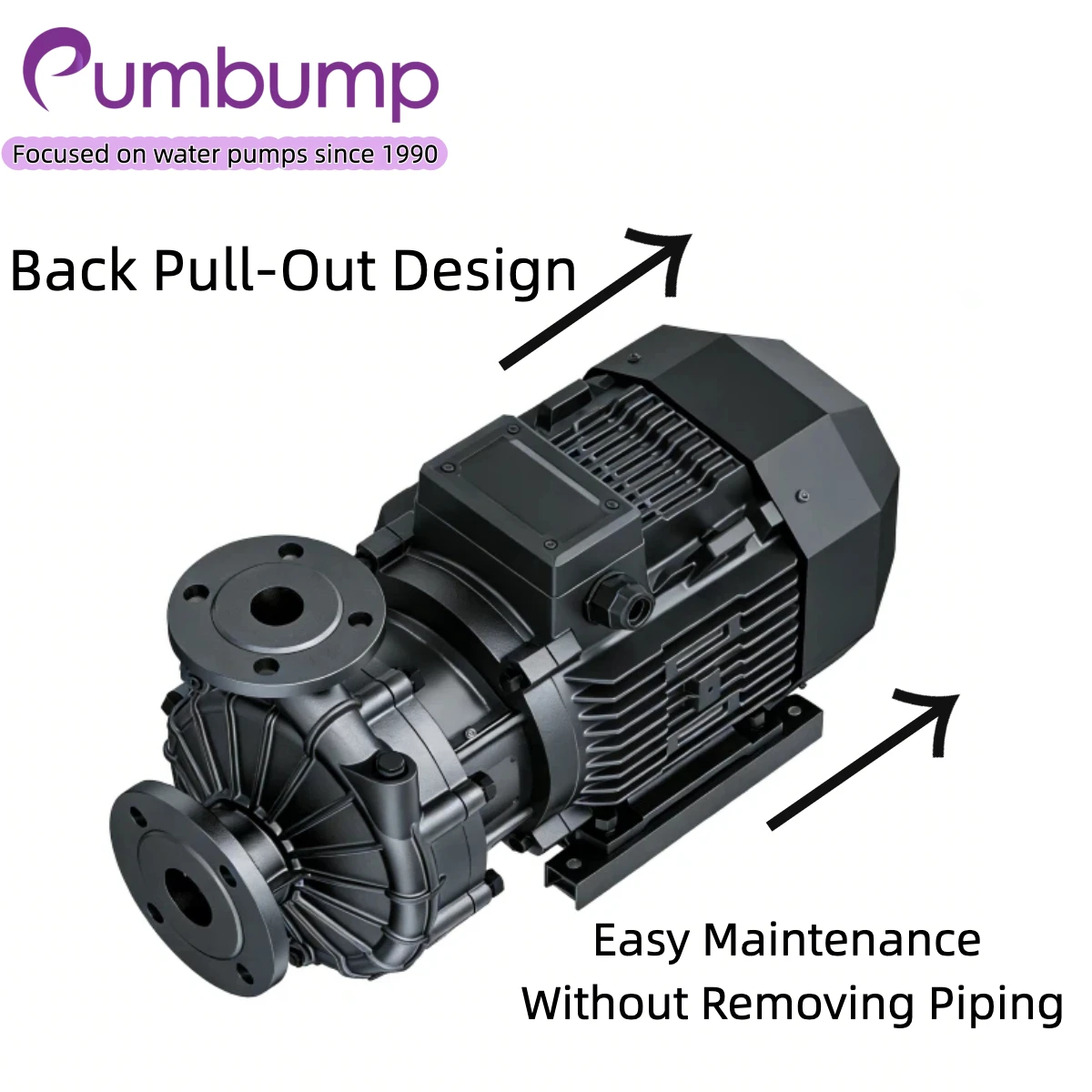 Vertical Inline Pump Wind Power Liquid Cooling Equipment Compact Structure Pressure Boosting Industrial Circulation 120m³/h