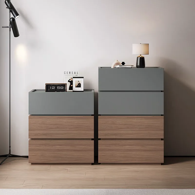 Small Spaces Storage Diy Multi Organizer Modern Side Bed Cheap Cabinet Wood Bedroom Wooden Furniture Chest Drawer