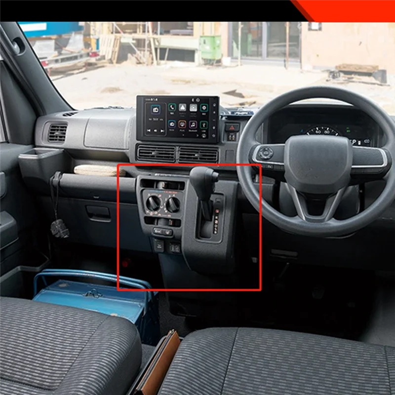 

Автомобильная центральная панель переключения передач, накладка, наклейка для Daihatsu HIJET CARGO 2022, RHD, аксессуары для интерьера