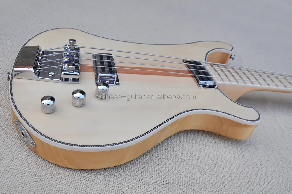 Flyoung Maple Fretboard Electric Bass Guitar Professional Cheap Electric Bass Neck Through Bass guitars
