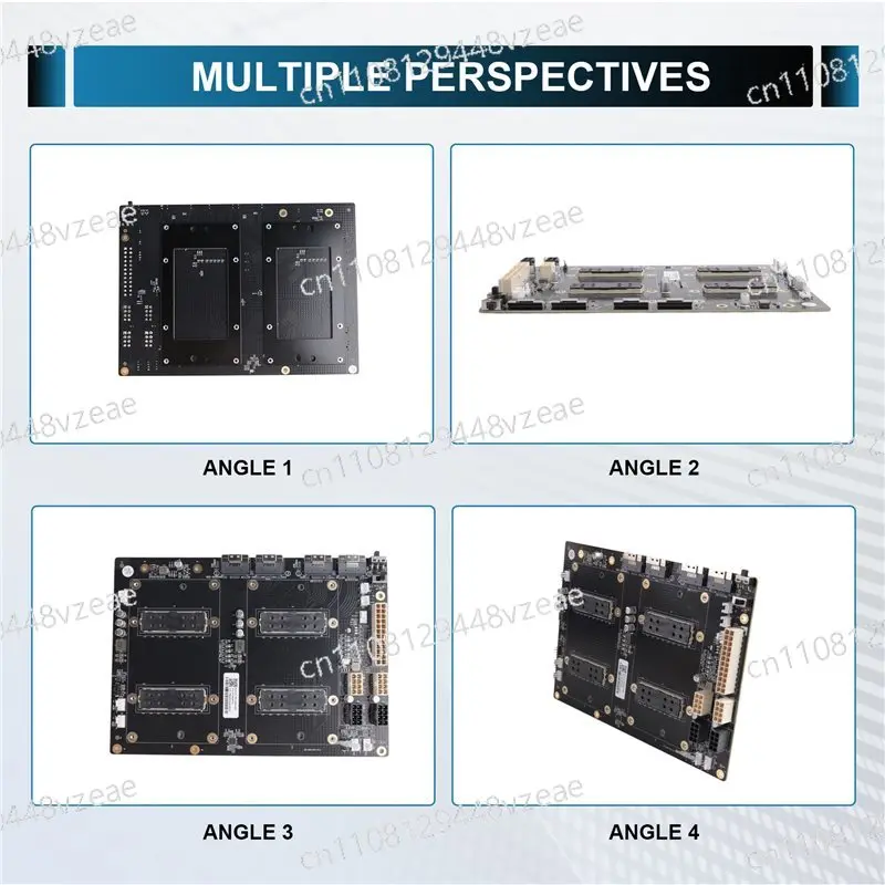ABRJ-SXM2-300G Dual-Channel Pass-Through Baseboard V100 SXM2 Graphics Card 300G Nvlink Lite SXM2 Adapter Board