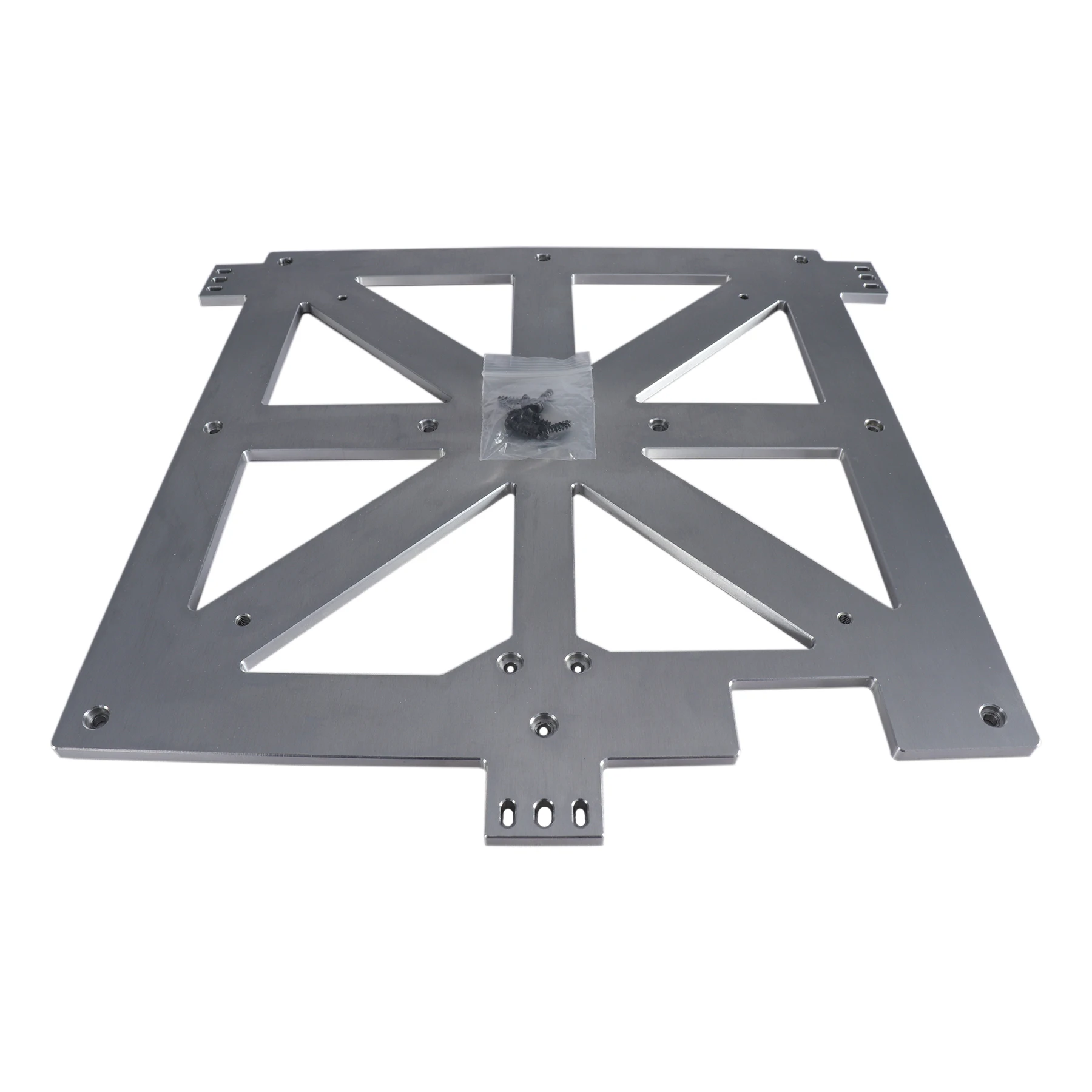 Anycubic Kobra S1/S1C Y-Axis Bed Carriage - 5mm CNC Aluminum Alloy Plate for Enhanced Print Stability & Precision