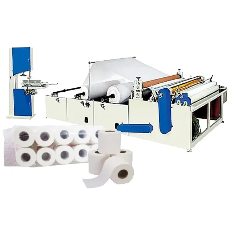 YG Fully Automatic Toilet Paper Making Machine Manufacturer Supermarket Selling Roll Paper Production Line Sale for US Italy