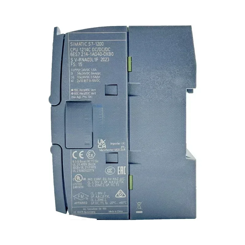 New PLC S7 1200 CPU 1214c 1217c 6es7217-1ag40-0xb0 6es7214-1bg40-0xb0 6es7214-1ag40-0xb0 6es7214-1ag40-0xb0