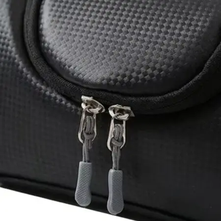 Hard Shell Ski Glasses Bag Double Zipper Closure Portable Hand Carry Design for Snowboard Ski Motorcycle Cycling Use