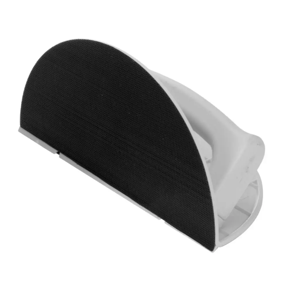 Ferramenta de lixamento de ângulo semicircular autoadesiva multifuncional durável ferramenta de moagem ângulo reto design plástico