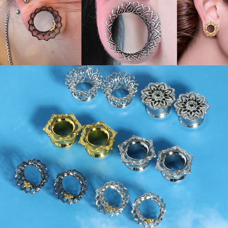 2pc 6mm-16mm Tappi per le orec - Body Jewelry Ear Gauges recensione e prezzo