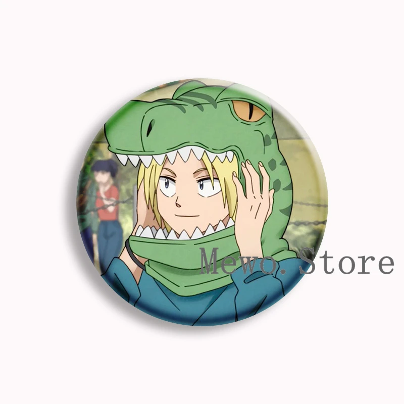 Hot Anime Sakamoto Days Soft Button Pin Sakamoto Tarou Cartoon Brooches Badge Bag Decor Jewelry Fans Collect Gift